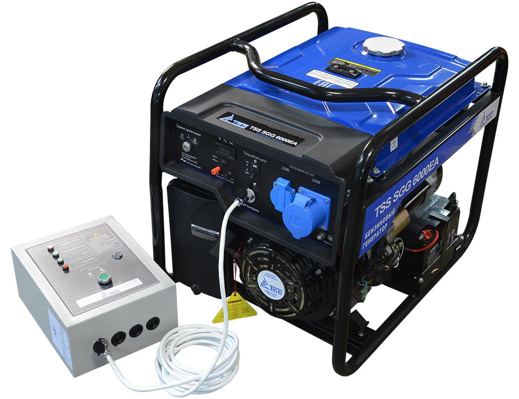 Бензиновый генератор ТСС SGG 6000 EA с АВР