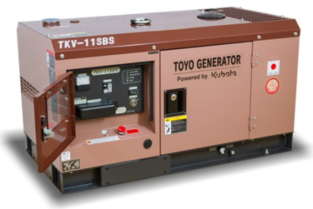 Дизельный генератор Toyo TKV-11SBS