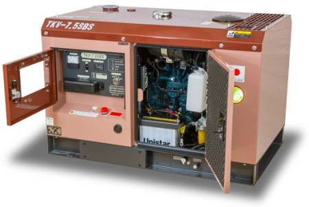Дизельный генератор Toyo TKV-7.5SBS