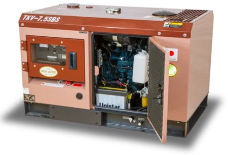 Дизельный генератор Toyo TKV-7.5SBS с АВР