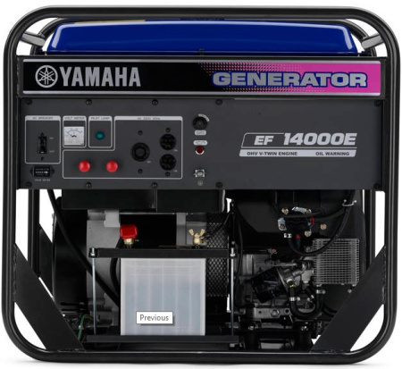 Бензиновый генератор Yamaha EF 14000 E с АВР