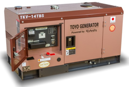 Дизельный генератор Toyo TKV-14TBS