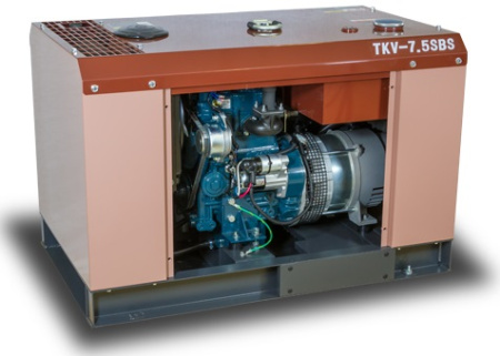 Дизельный генератор Toyo TKV-7.5SBS с АВР