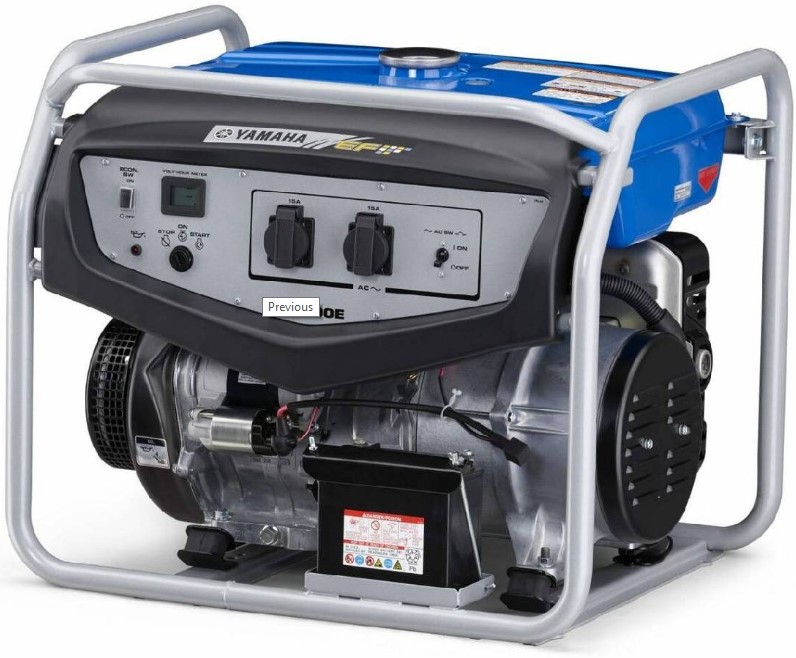 Бензиновый генератор Yamaha EF 7200 E с АВР