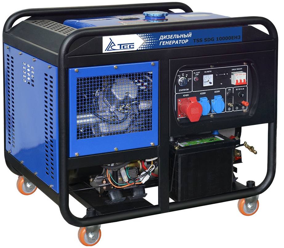 Дизельный генератор ТСС SDG 10000 EH3 ATS