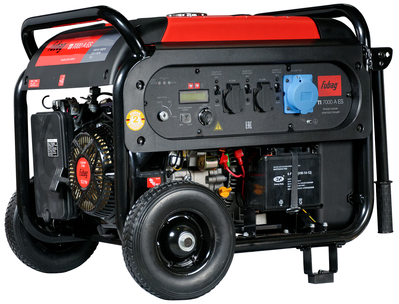 Бензиновый генератор Fubag TI 7000 A ES