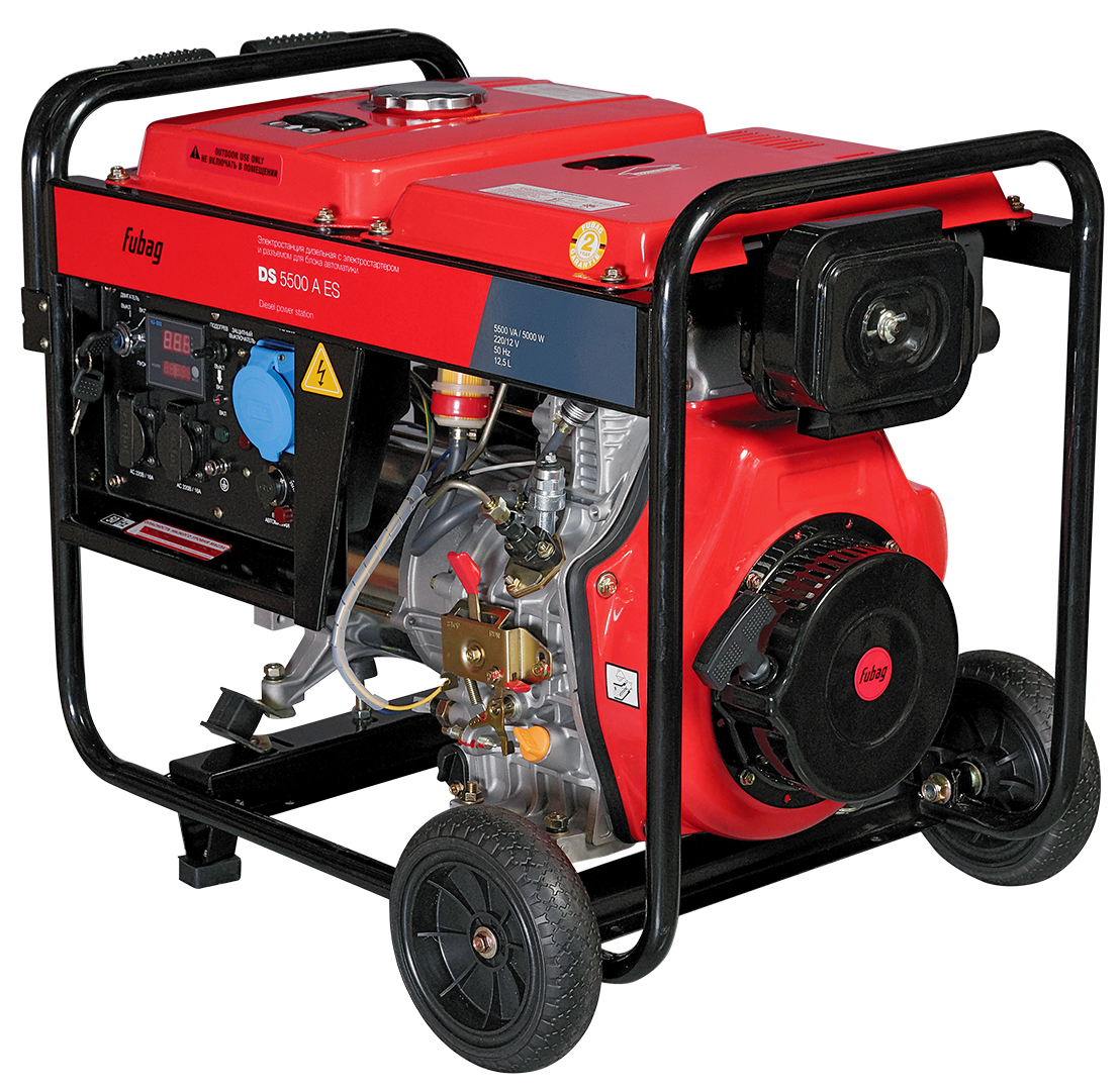 Дизельный генератор Fubag DS 5500 A ES с АВР