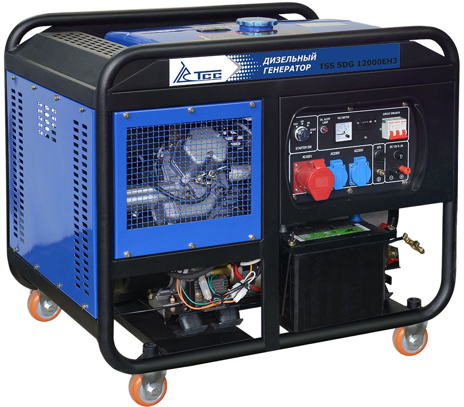 Дизельный генератор ТСС SDG 12000EH3 с АВР