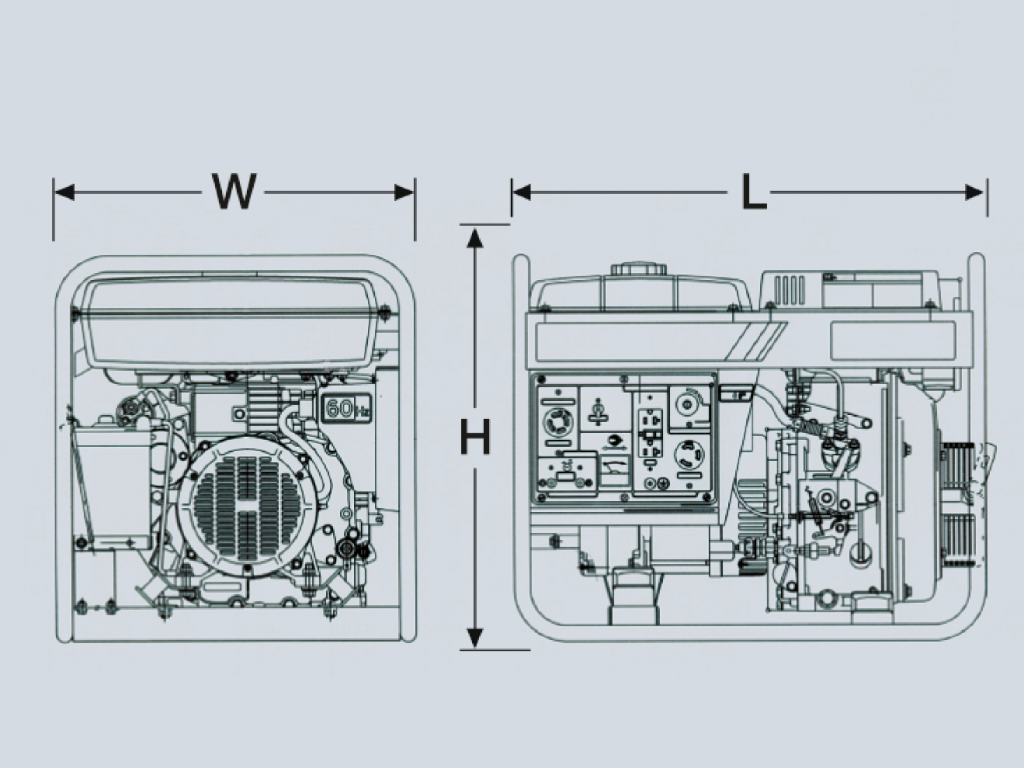 Дизельный генератор Yanmar YDG 3700 N-5EB2 electric с АВР