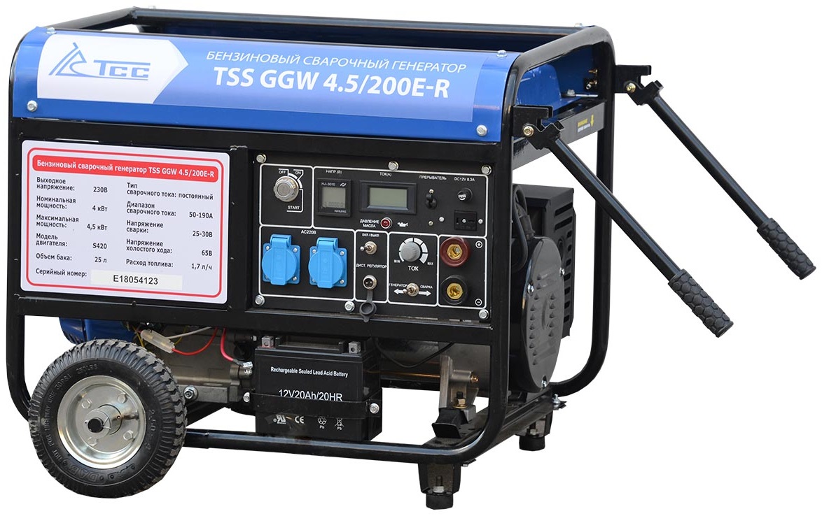Сварочный генератор ТСС GGW 4.5/200E-R
