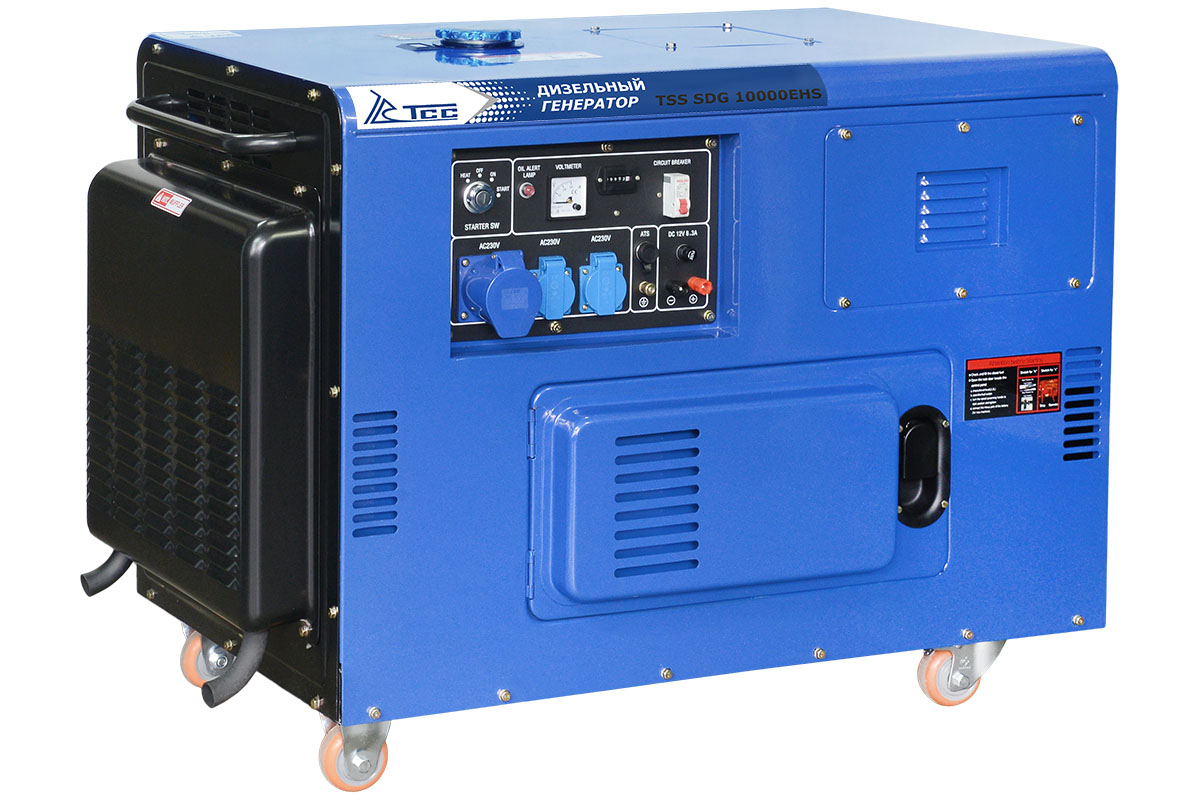 Дизельный генератор ТСС SDG 10000EHS