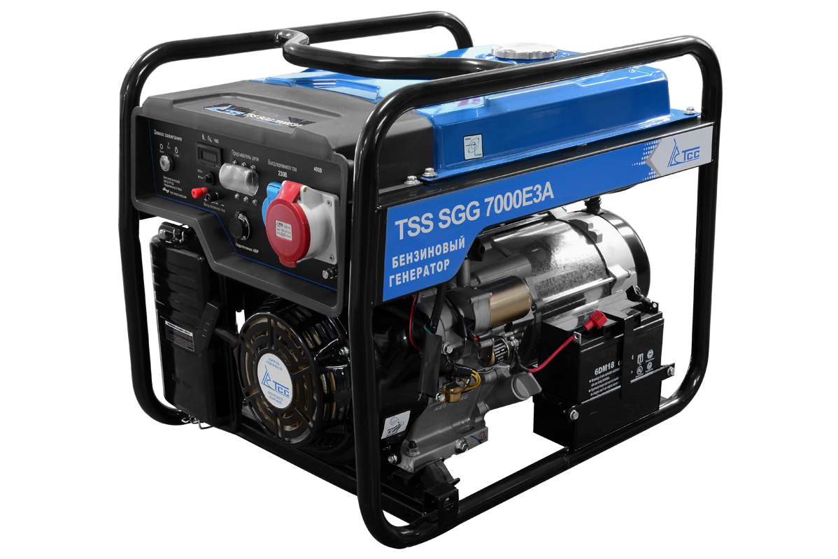 Бензиновый генератор ТСС SGG 7000 E3A с АВР