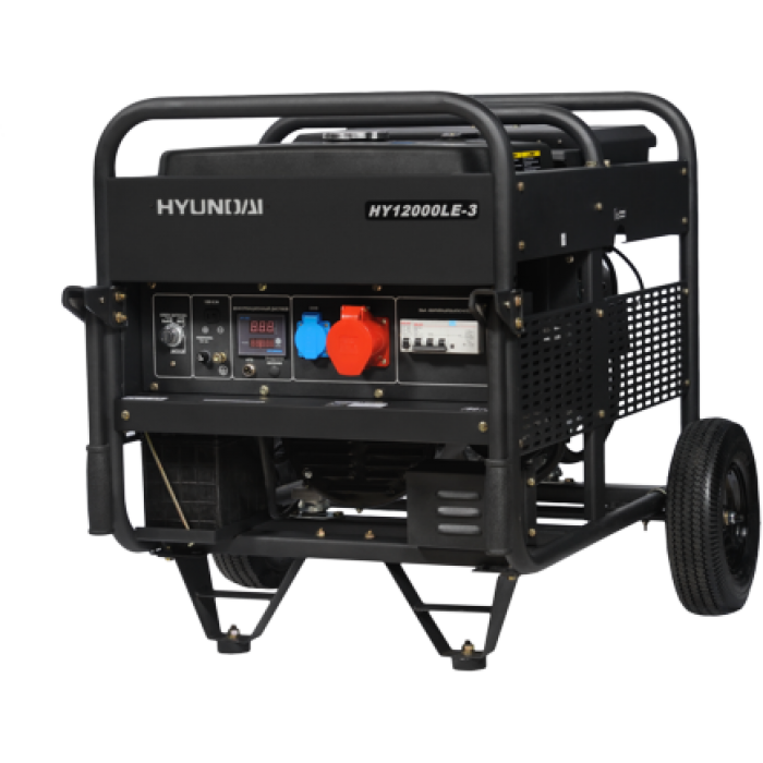 Бензиновый генератор Hyundai HY 12000LE-3 с АВР