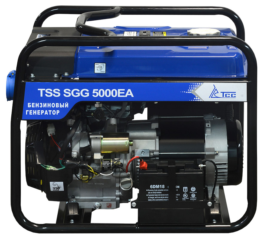 Бензиновый генератор ТСС SGG 5000 EA с АВР