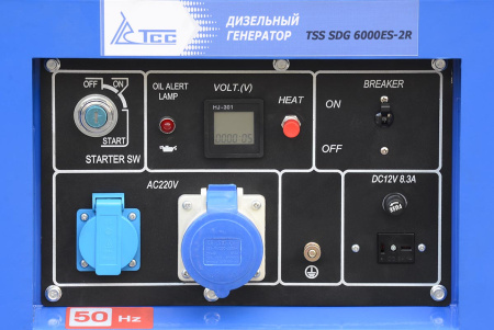 Дизельный генератор ТСС SDG 6000ES-2R