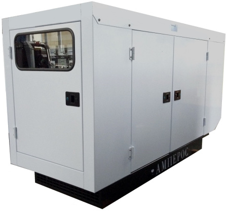 Дизельный генератор АМПЕРОС АД 30-Т400 / 6120 в кожухе
