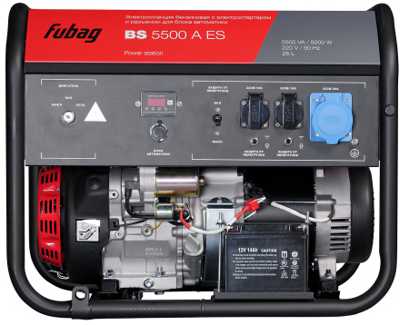 Бензиновый генератор Fubag BS 5500 A ES с АВР