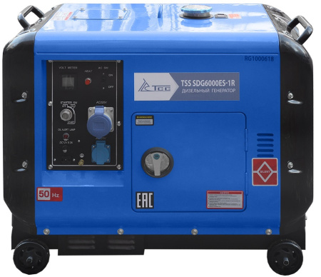 Дизельный генератор ТСС SDG 6000ES-1R