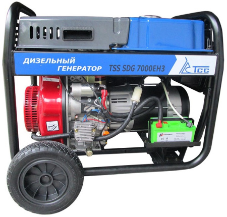 Дизельный генератор ТСС SDG 7000 EH3 с АВР